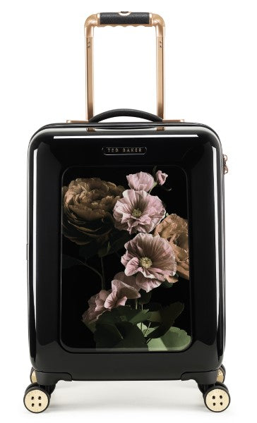 Luggage sale with flowers