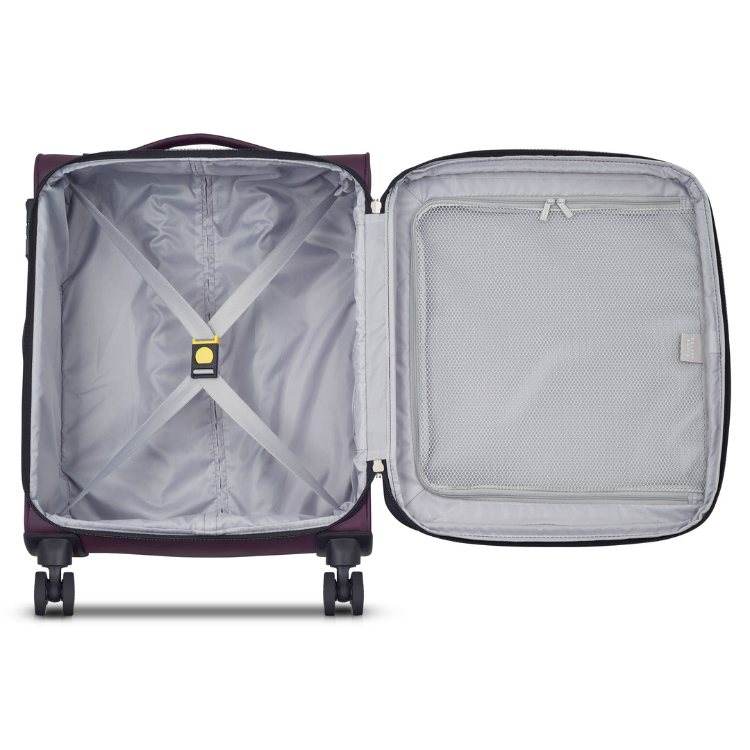 Delsey Dita 55cm 4-Wheel Expandable Cabin Case