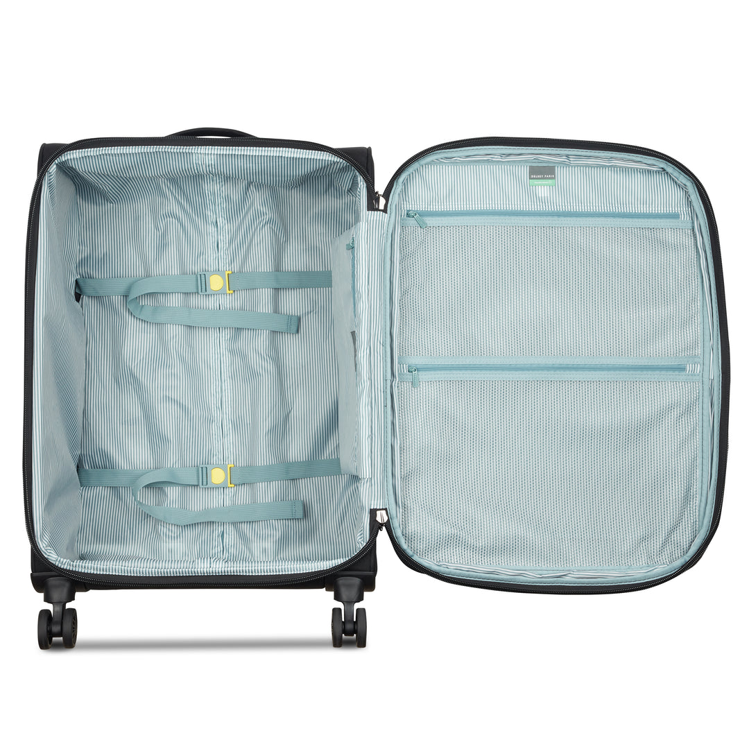 Delsey Dita 69cm 4-Wheel Medium Expandable Suitcase