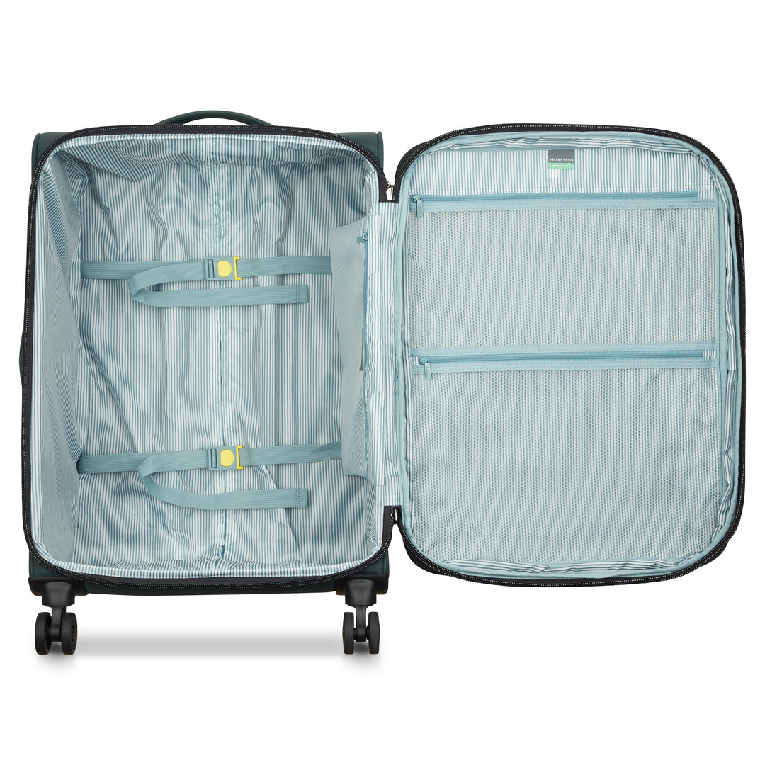 Delsey Dita 69cm 4-Wheel Medium Expandable Suitcase