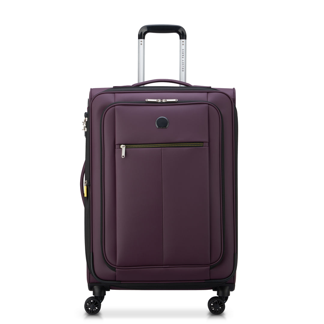 Delsey Dita 69cm 4-Wheel Medium Expandable Suitcase