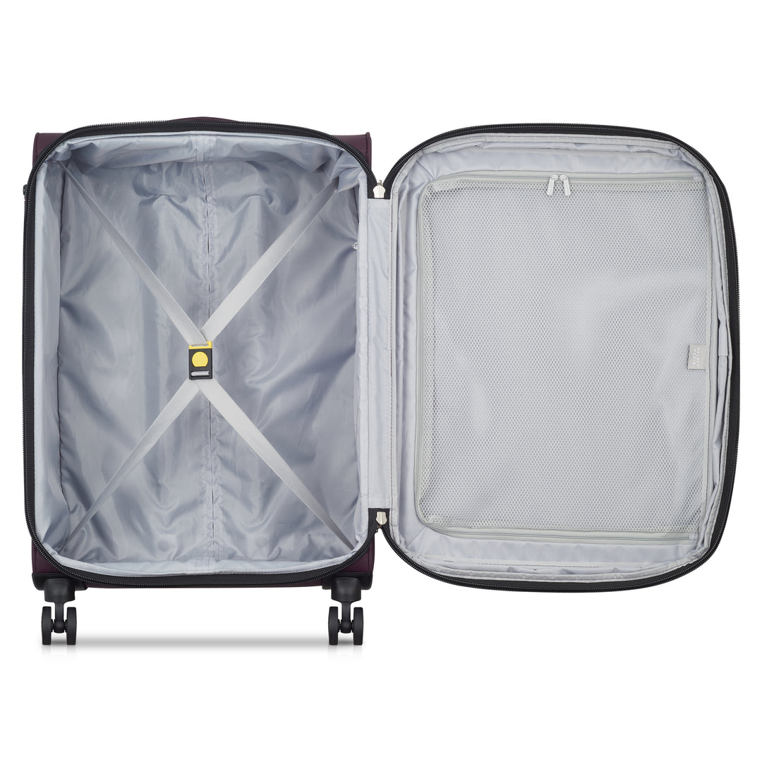 Delsey Dita 69cm 4-Wheel Medium Expandable Suitcase