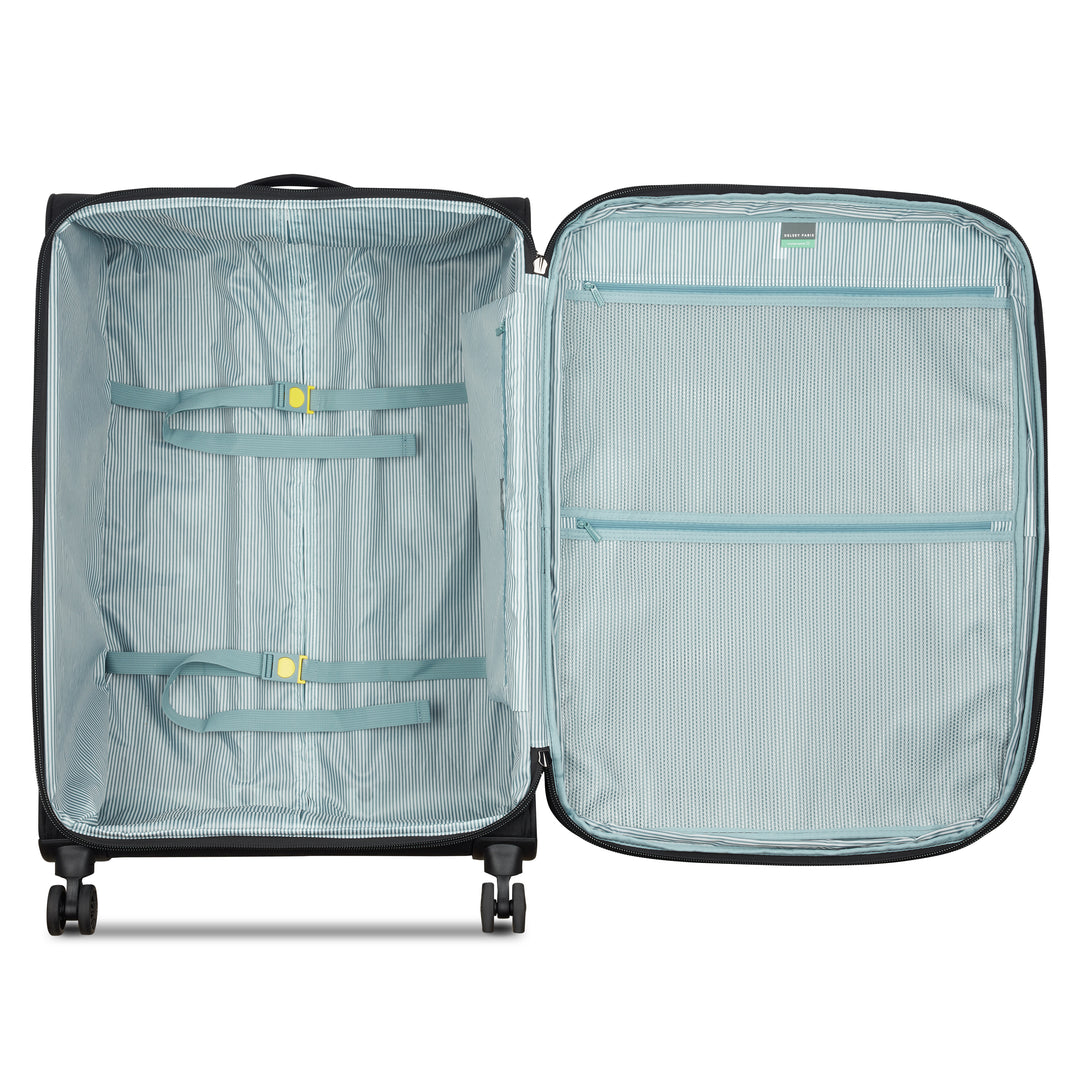 Delsey Dita 79cm 4-Wheel Large Expandable Suitcase