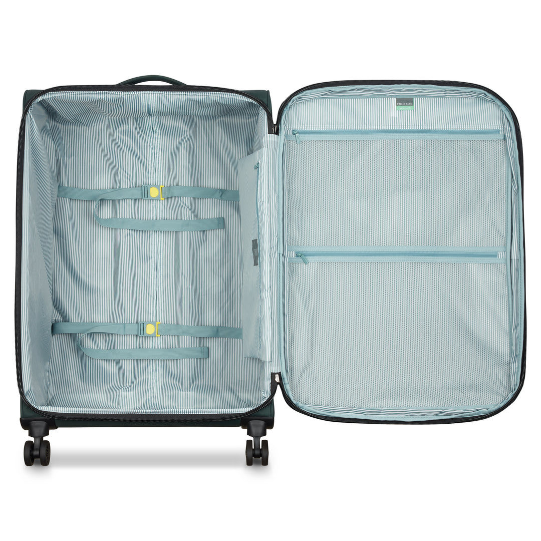 Delsey Dita 79cm 4-Wheel Large Expandable Suitcase