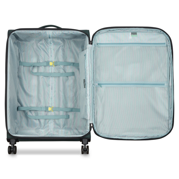 Delsey Dita 79cm 4-Wheel Large Expandable Suitcase