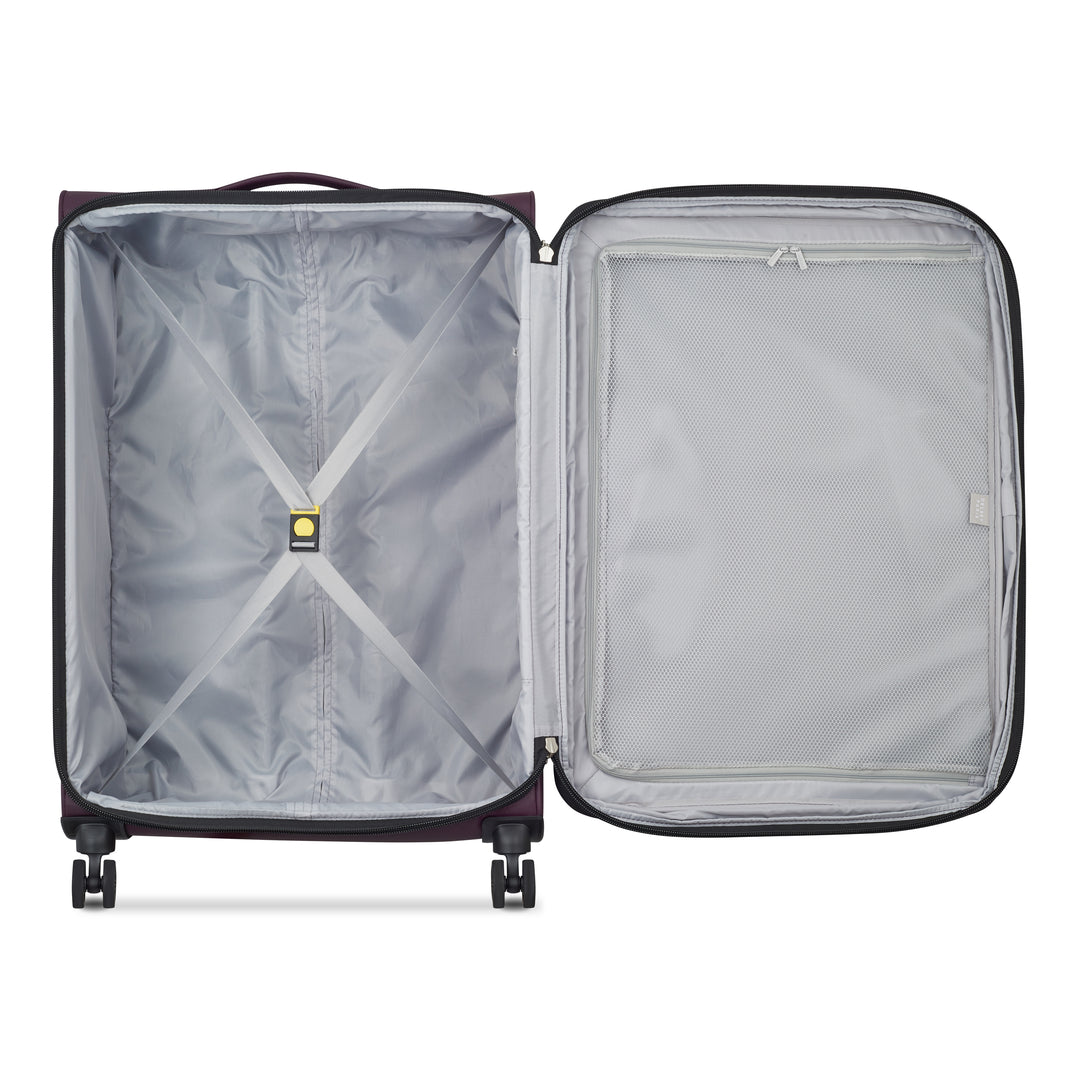 Delsey Dita 79cm 4-Wheel Large Expandable Suitcase