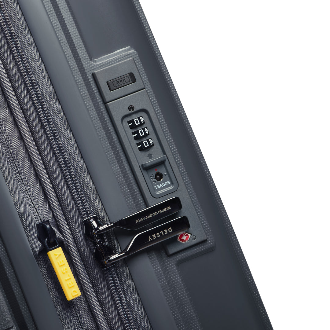 Delsey Lutece 55cm 4-Wheel Expandable Cabin Case