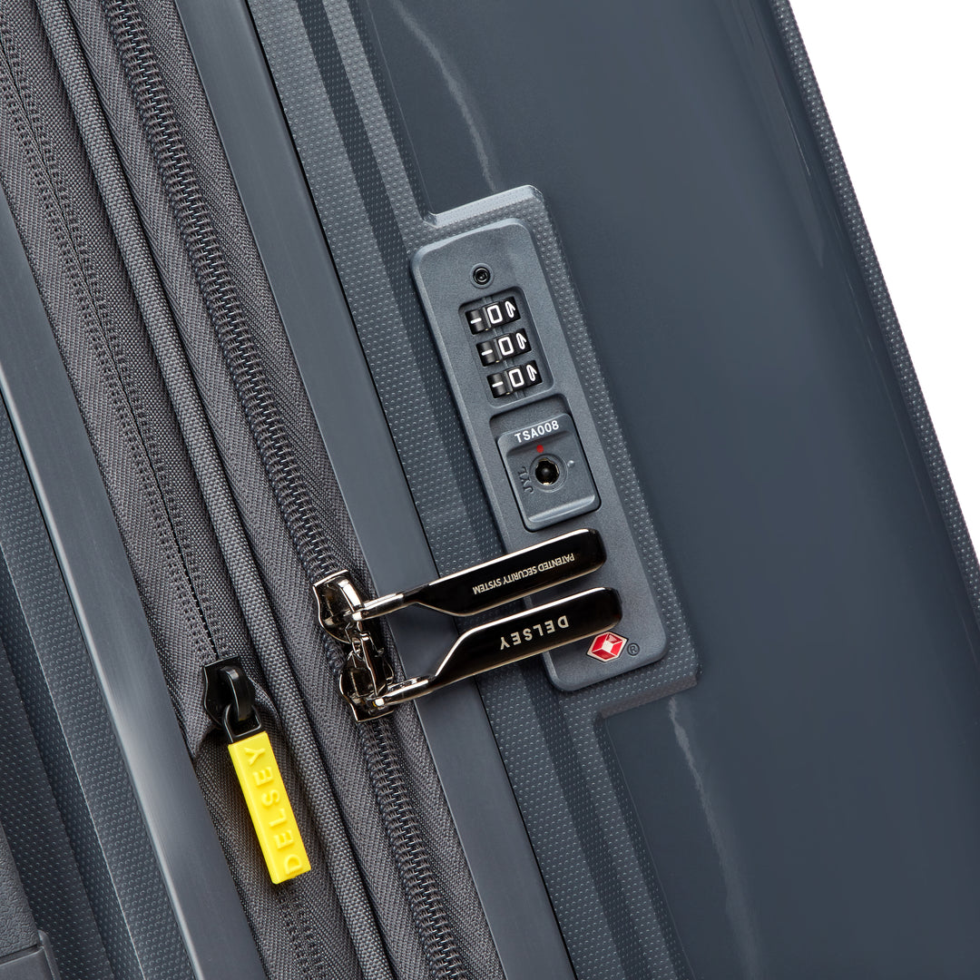 Delsey Lutece 80cm 4-Wheel Expandable Extra Large Suitcase