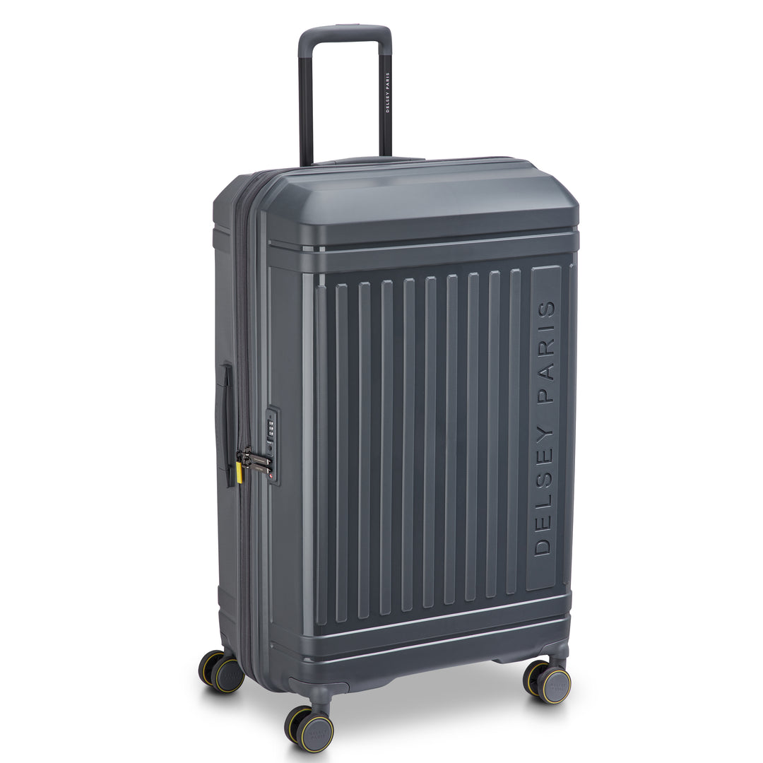 Delsey Lutece 80cm 4-Wheel Expandable Extra Large Suitcase
