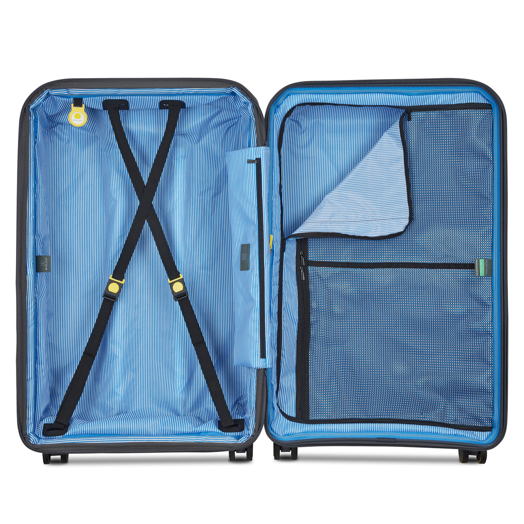 Delsey Lutece 80cm 4-Wheel Expandable Extra Large Suitcase