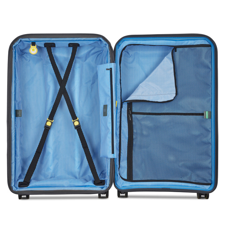 Delsey Lutece 80cm 4-Wheel Expandable Extra Large Suitcase