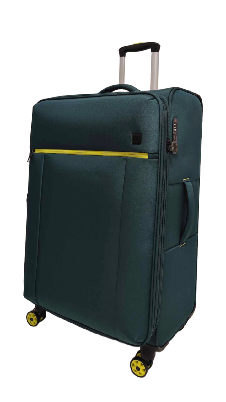 Qubed Quest 75cm 4-Wheel Expandable Large Suitcase