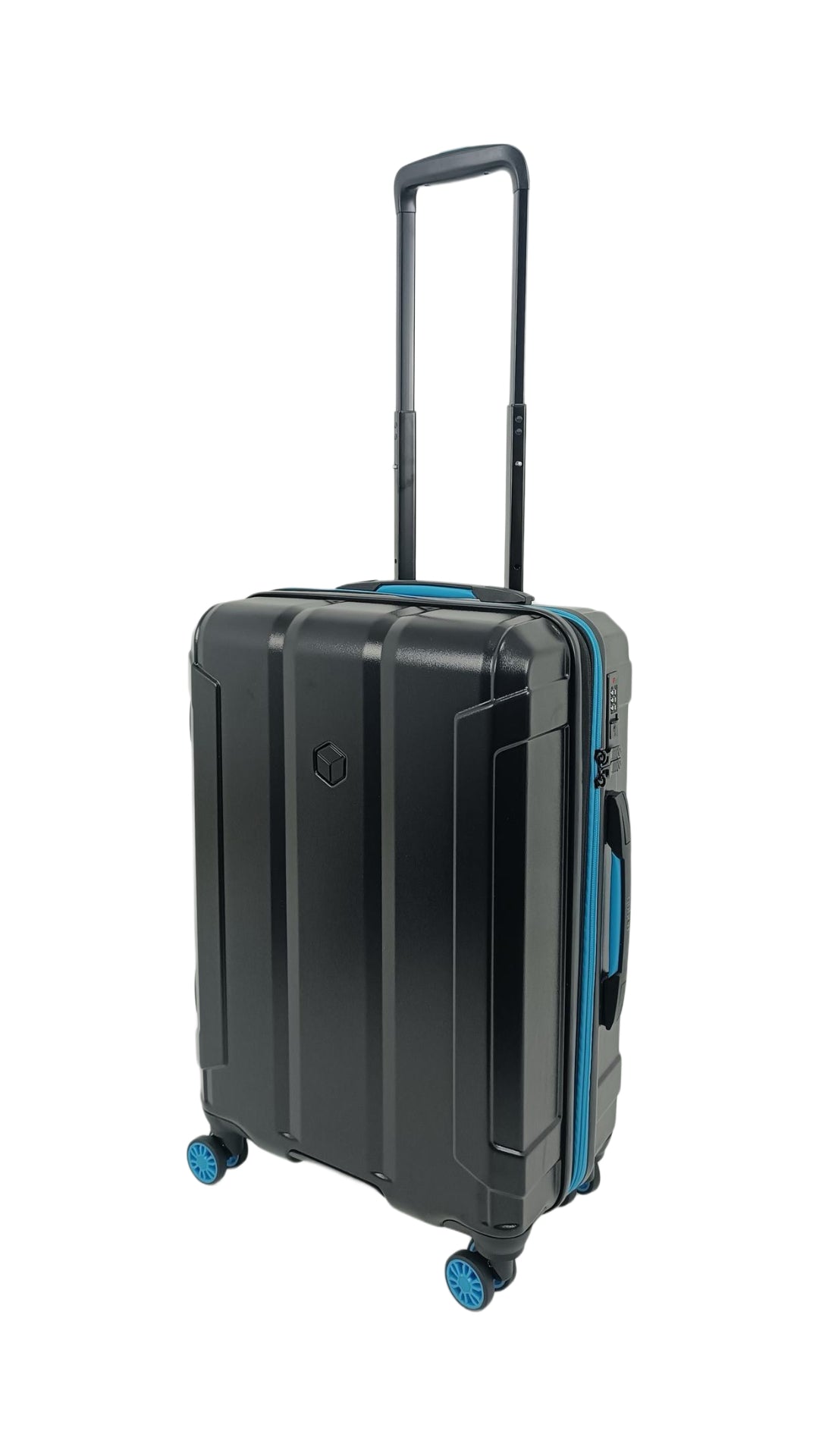 Qubed Armour 64cm 4-Wheel Expandable Medium Suitcase