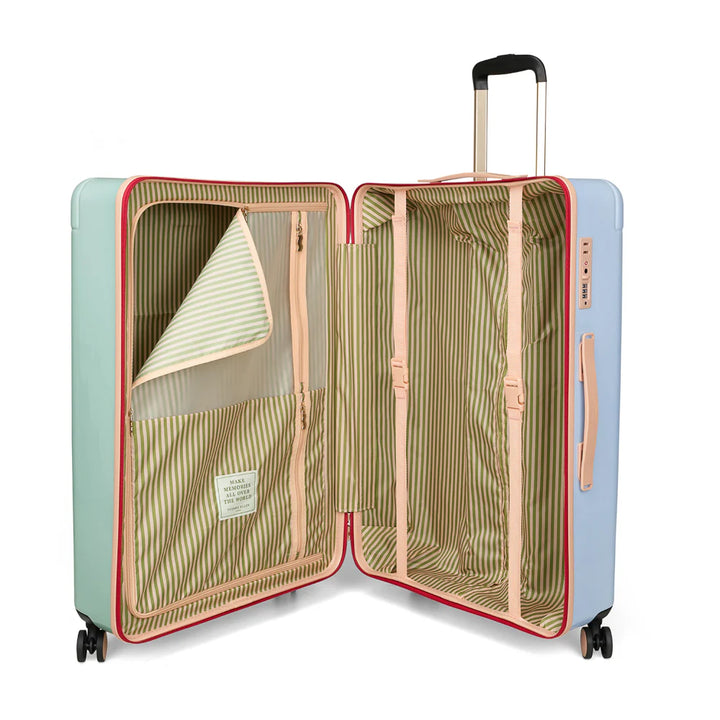 Yvonne Ellen Colour Block 4-Wheel Large Suitcase