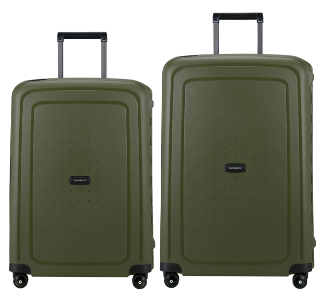 Samsonite S'Cure 69cm Medium and 75cm Large Suitcase Set