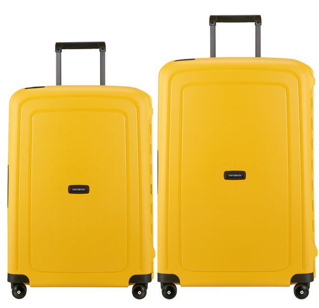 Samsonite S'Cure 69cm Medium and 75cm Large Suitcase Set