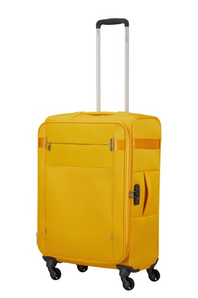 Samsonite Citybeat 66cm 4 Wheel Spinner Medium Expandable Suitcase Go Places
