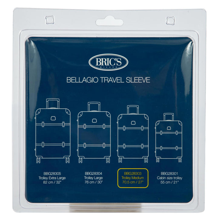 Bric's Bellagio Medium Suitcase Transparent Cover