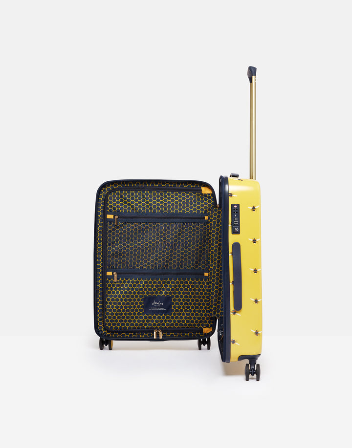 Joules Botanical Bee 66cm 4-Wheel Medium Suitcase