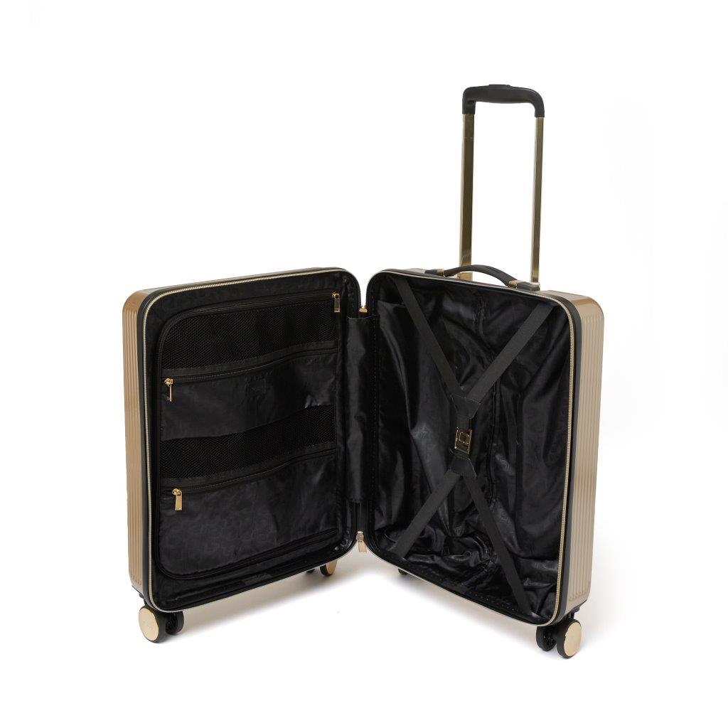 Dune London Olive 55cm 4-Wheel Cabin Case