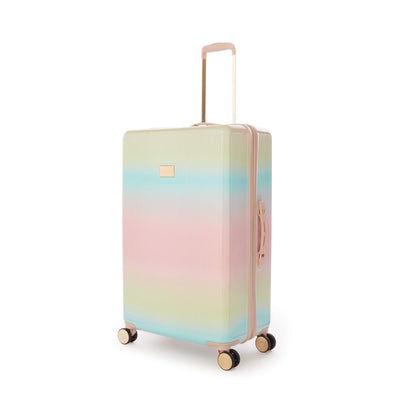 Dune London Olive 77cm Large Suitcase
