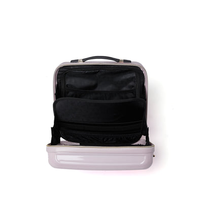 Dune London Olive Dip Dye Vanity and 55cm Cabin Case Set