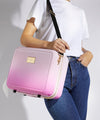 Dune London Olive Dip Dye Vanity and 55cm Cabin Case Set