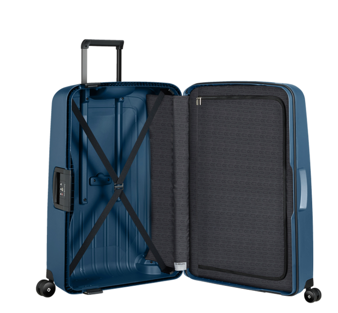 Samsonite S Cure Eco 69cm 4 Wheel Spinner Medium Suitcase Go Places