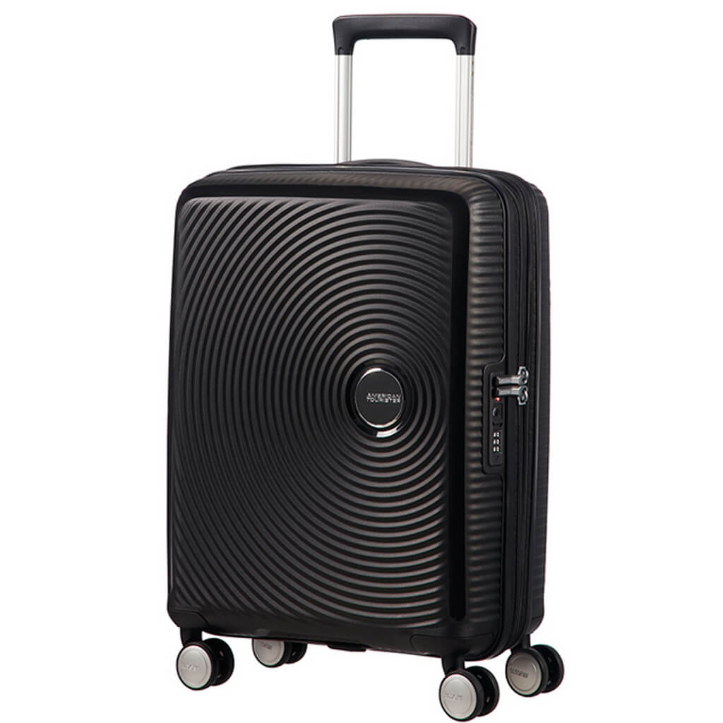 AMERICAN TOURISTER Swag on 55cm White Cabin Luggage Hard Trolley Cabin  Suitcase - 20 inch Graffiti White - Price in India | Flipkart.com