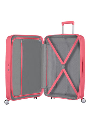 American Tourister Soundbox 67cm 4-Wheel Spinner Expandable Suitcase